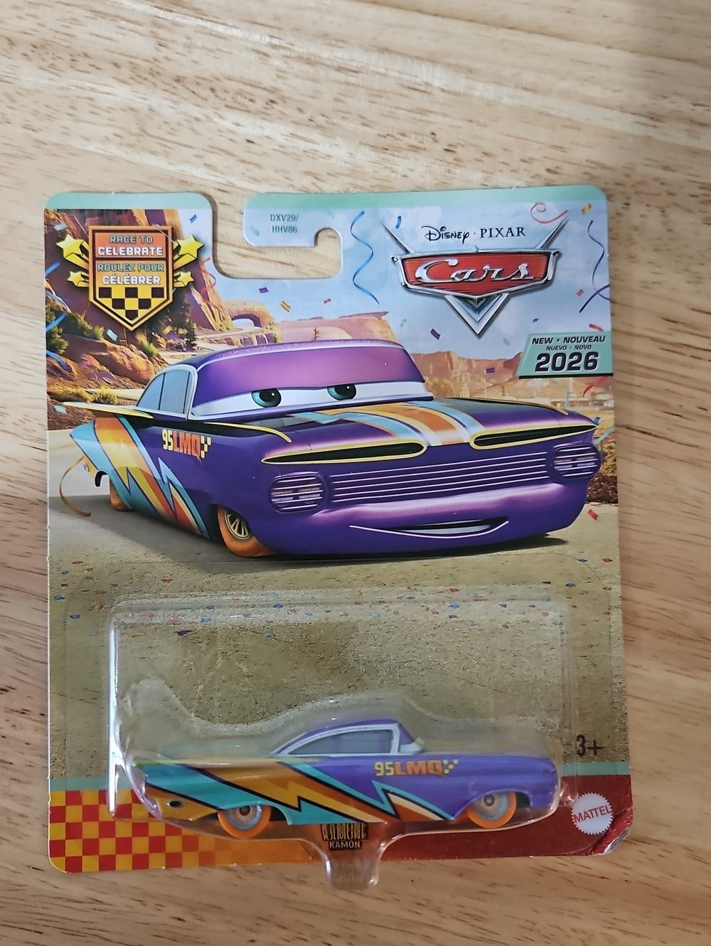 Disney Pixar Cars Ramone Race to Celebrate 2026 Lowrider Diecast NIP Mattel